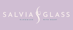Salvia Glass - Handmade with Heart